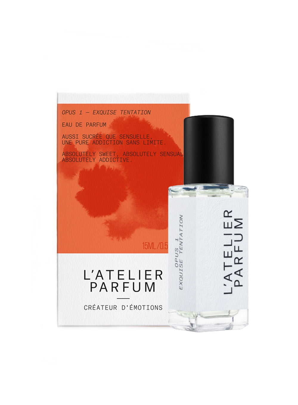 オーデパルファム L'ATELIER PARFUM OPUS 1 100ml Exquise Tentation | Sensual Vanilla Gourmand Perfume – L'Atelier
